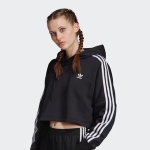 Adidas cropped hoodie